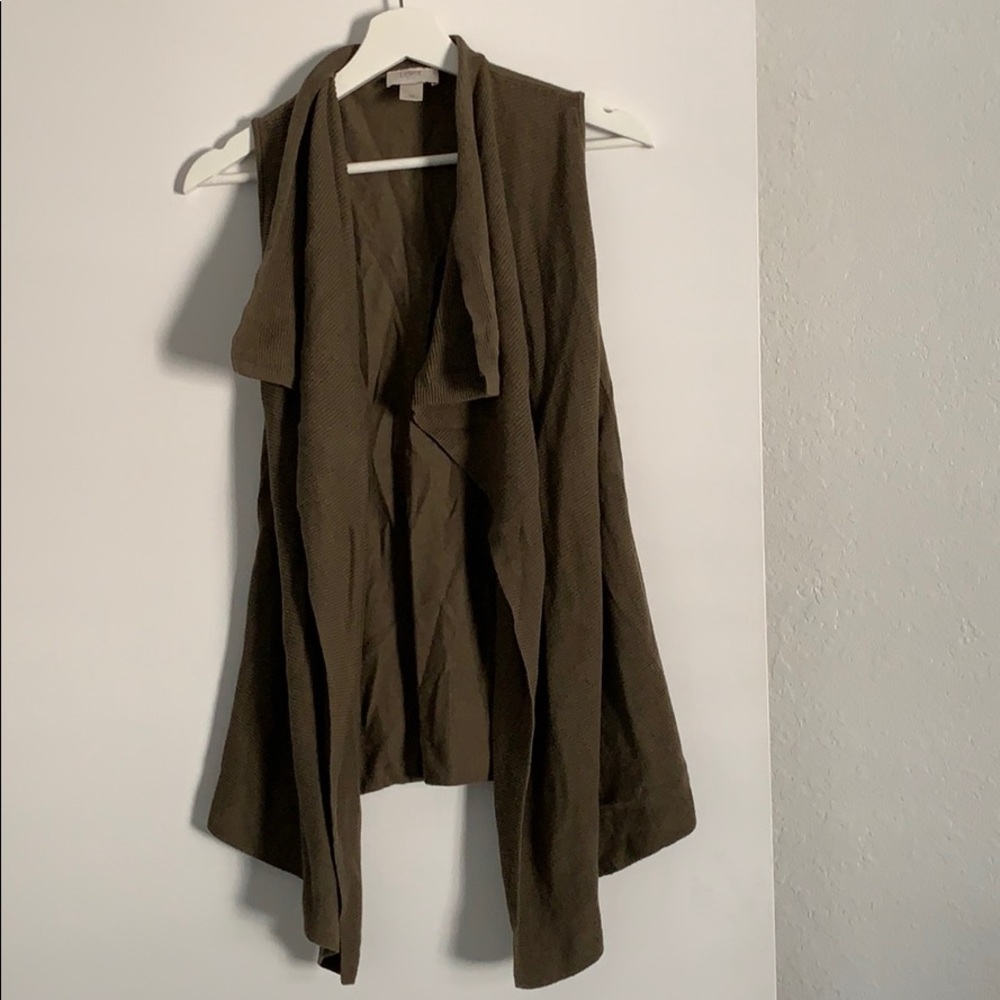 Loft Sleeveless Cardigan